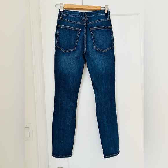 Good American good legs crop high rise jeans Size 27 (4) - Picture 4 of 5